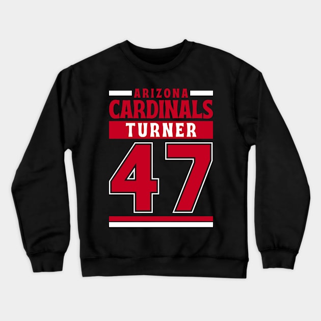 Arizona Cardinals Turner 47 American Football Edition 3 Crewneck Sweatshirt by Astronaut.co